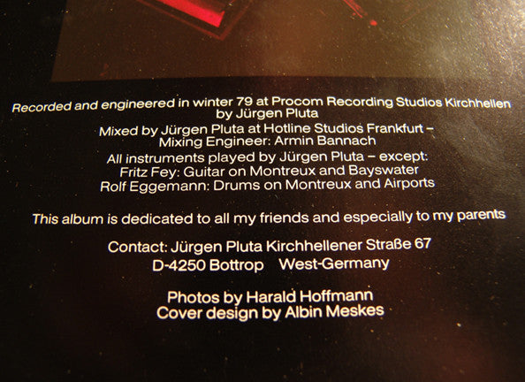 Jürgen Pluta : Blanche (LP, Album)