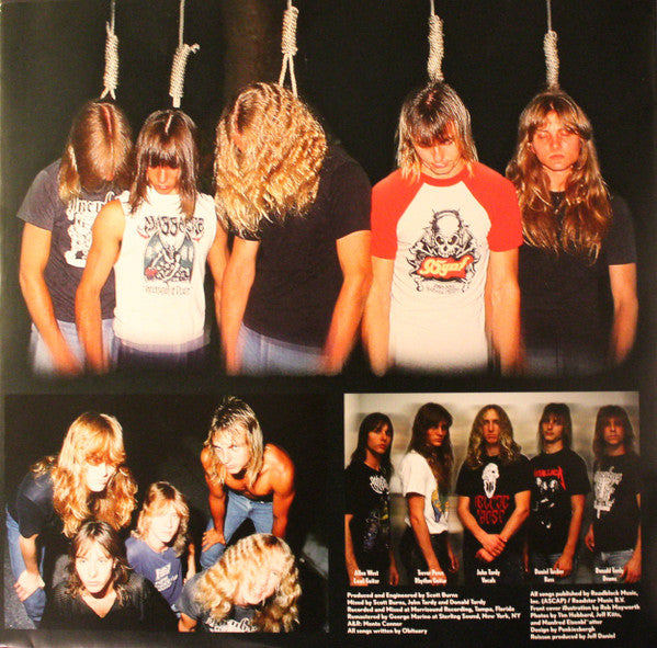 Obituary : Slowly We Rot (LP, Album, RE, RM, 180)