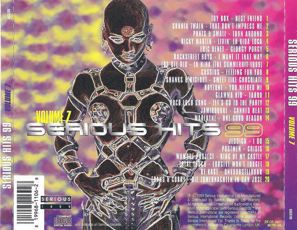 Various : Serious Hits 99 Volume 7 (CD, Comp, Unofficial)