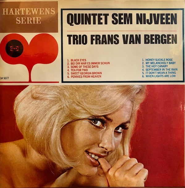 The Sem Nijveen Quintet, Trio Frans Van Bergen : Quintet Sem Nijveen, Trio Frans Van Bergen (LP, Mono)