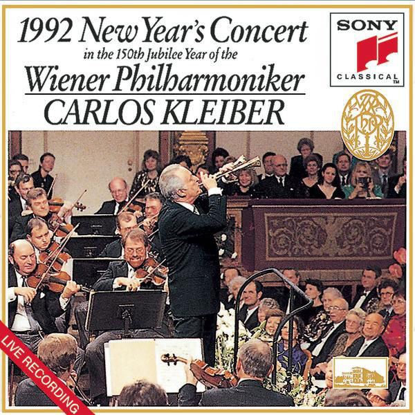 Carlos Kleiber, Wiener Philharmoniker : 1992 New Year’s Concert In The 150th Jubilee Year Of The Wiener Philharmoniker (CD, Album)