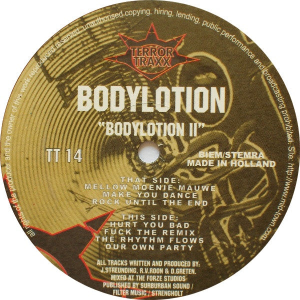 Bodylotion : Bodylotion II (12", RP)