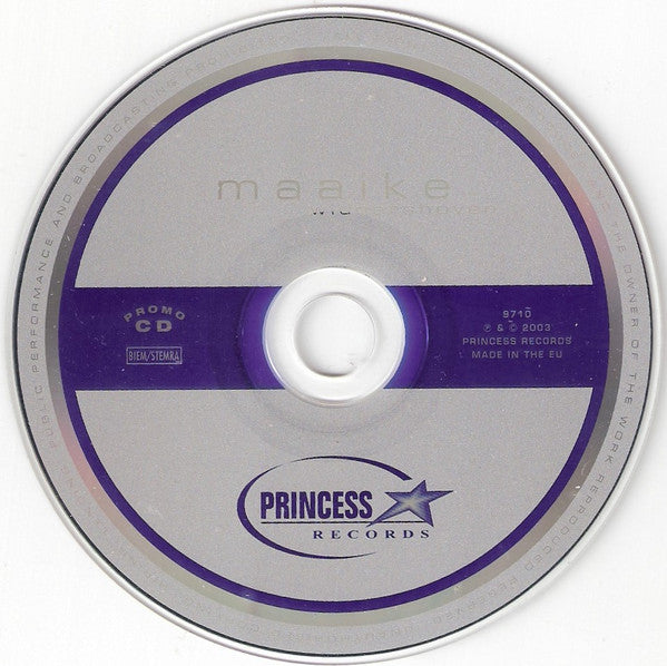 Maaike Widdershoven : 5 Songs Van Maaike Waarvan 2 Van Het Album Dichtbij (CD, Promo)