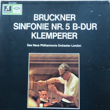 Anton Bruckner, Otto Klemperer, New Philharmonia Orchestra : Symphony No. 5 In B Flat (2xLP)