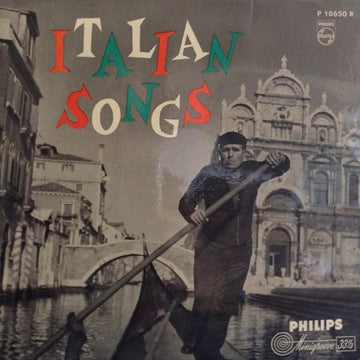 Various : Italian Songs (10")