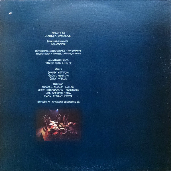 Three Dog Night : Naturally (LP, Album)