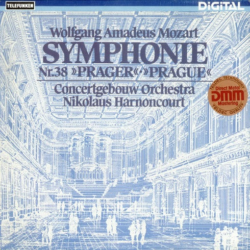 Mozart* - Concertgebouw Orchestra*, Nikolaus Harnoncourt : Symphonie No. 38 »Prager« = »Prague« (LP)