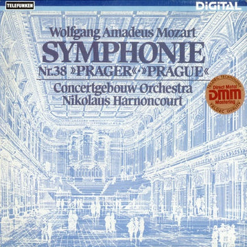 Mozart* - Concertgebouw Orchestra*, Nikolaus Harnoncourt : Symphonie No. 38 »Prager« = »Prague« (LP)