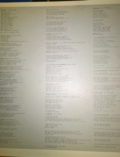 XTC : White Music (LP, Album)