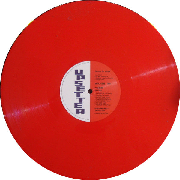 Dave Barker (2) Meets The Upsetters : Prisoner Of Love (LP, Album, Ltd, Num, RE, Ora)