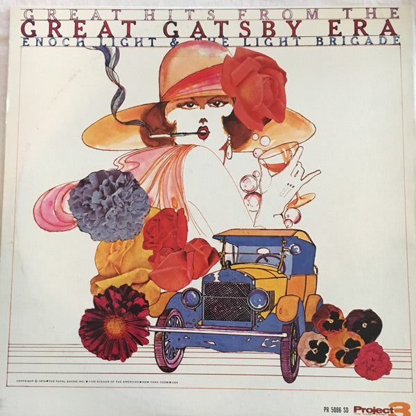 Enoch Light And The Light Brigade : Great Hits From The Great Gatsby Era (LP, Promo)
