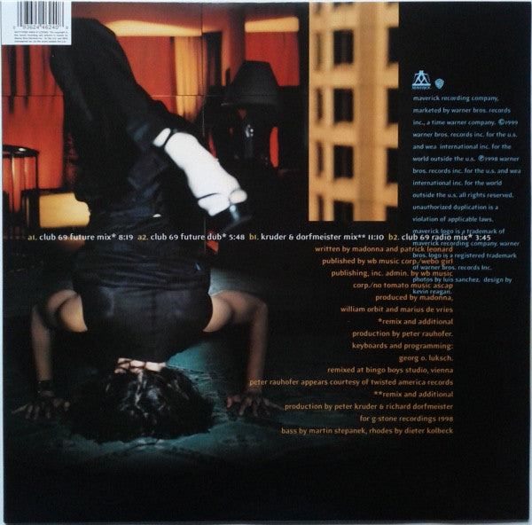 Madonna : Nothing Really Matters (12", Single, Dam)