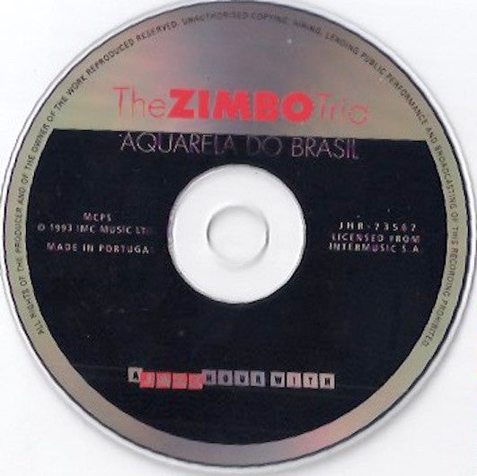 Zimbo Trio : Aquarela Do Brasil (CD, Album)
