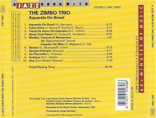 Zimbo Trio : Aquarela Do Brasil (CD, Album)