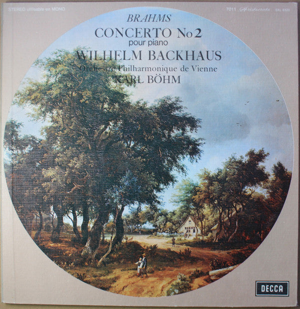 Johannes Brahms - Wilhelm Backhaus, Wiener Philharmoniker, Karl Böhm : Piano Concerto No.2 (LP, Gat)