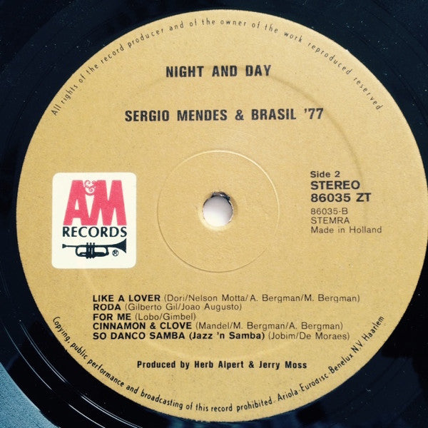 Sérgio Mendes & Brasil '77 : Night And Day (LP, Comp)