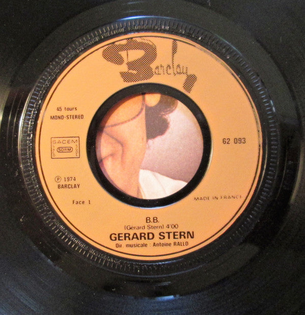 Gérard Stern : B.B. / Proverbe Franco-chinois (7", Single)