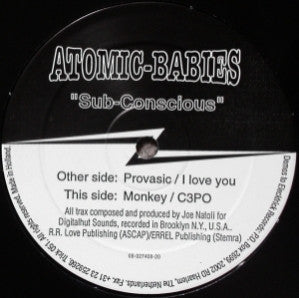 Atomic Babies : Sub-Conscious (12")