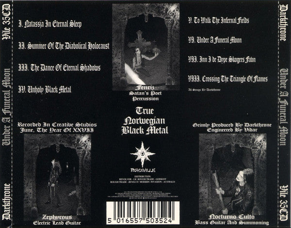 Darkthrone : Under A Funeral Moon (CD, Album)