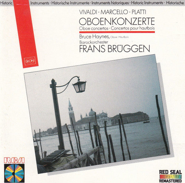 Antonio Vivaldi / Alessandro Marcello / Giovanni Benedetto Platti - Bruce Haynes / Baroque Orchestra, Frans Brüggen : Oboenkonzerte (CD, RM)