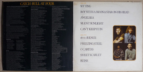 Cat Stevens : Catch Bull At Four (LP, Album, Gat)