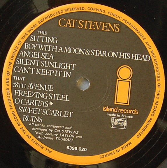 Cat Stevens : Catch Bull At Four (LP, Album, Gat)