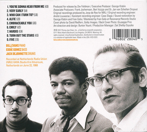 Bill Evans : Another Time (The Hilversum Concert) (CD, Album)