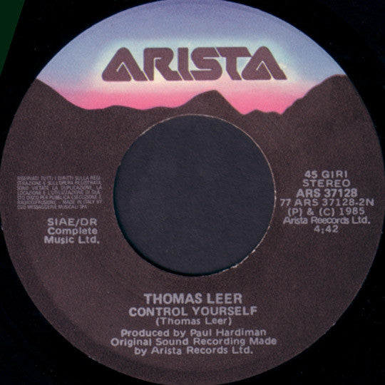 Thomas Leer : Heartbeat (7")