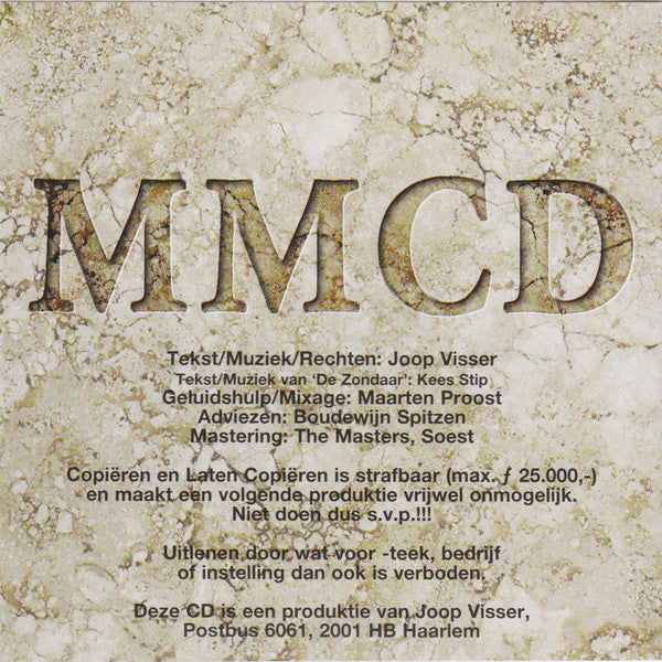 Joop Visser (2) : MMCD (CD, Album)
