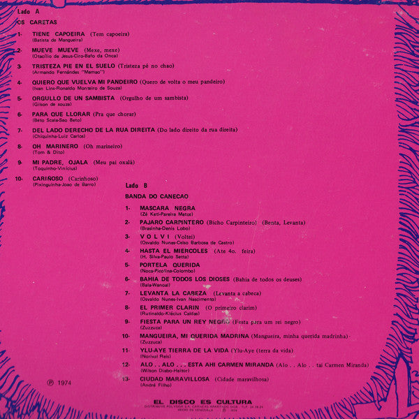 Os Caretas / Banda Do Canecão : Carnaval En Rio (LP, Comp)