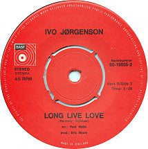 Ivo Jorgenson : No Looki No (7", Single)
