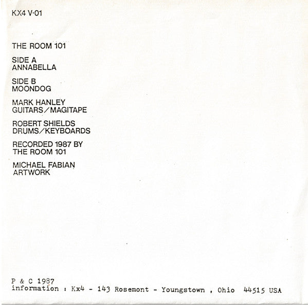 The Room 101 (2) : Annabella / Moondog (7", Single)