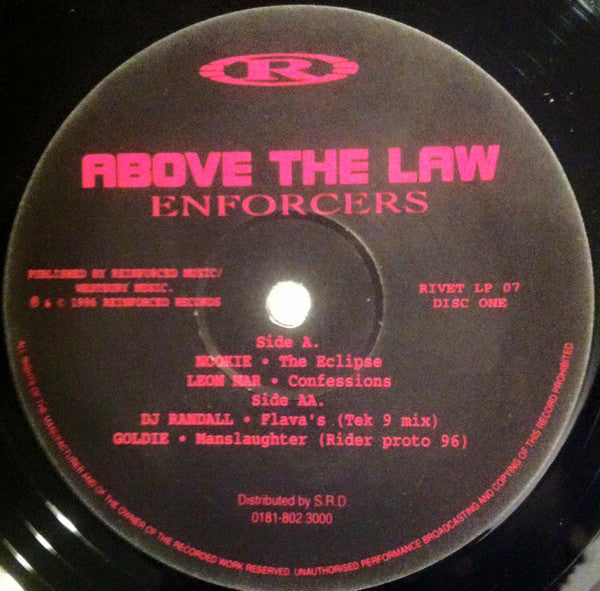 Various : Enforcers (Above The Law) (3x12" + Box, Comp)