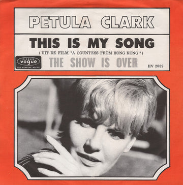 Petula Clark : This Is My Song  (7", Single, Ora)