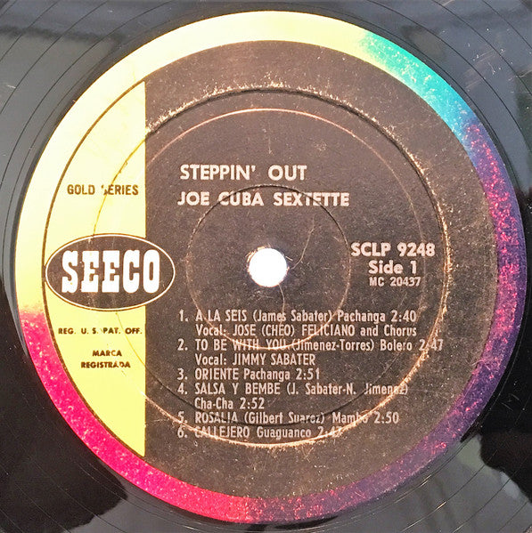 Joe Cuba Sextet : Steppin' Out (LP, Album)