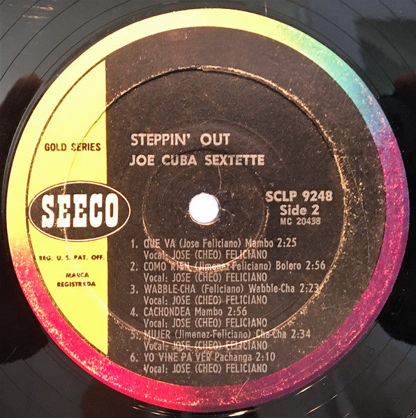 Joe Cuba Sextet : Steppin' Out (LP, Album)