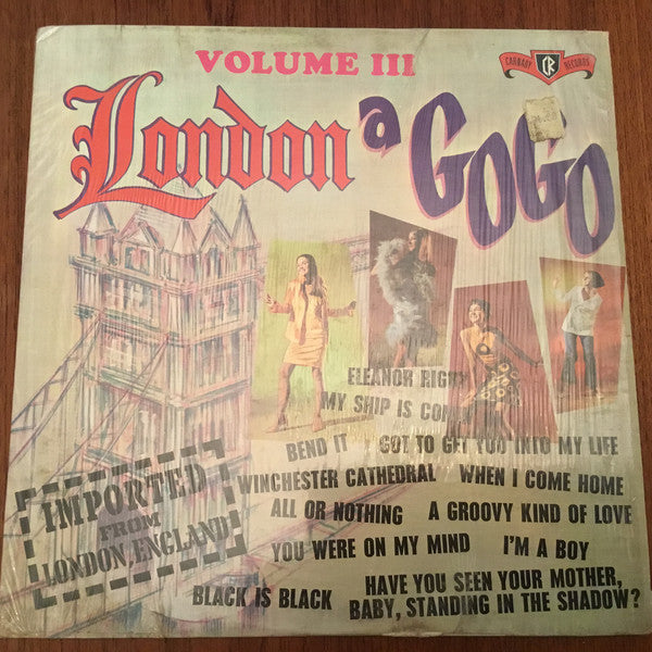 Unknown Artist : London A Go Go Volume III (LP, Album, Mono)