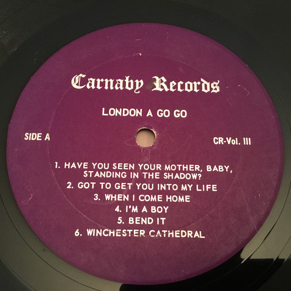 Unknown Artist : London A Go Go Volume III (LP, Album, Mono)
