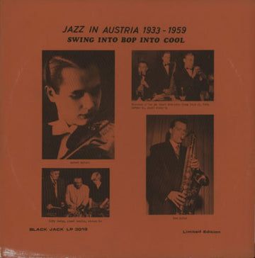 Various : Jazz In Austria 1933-1959: Swing Into Bop Into Cool (LP, Comp, Ltd)