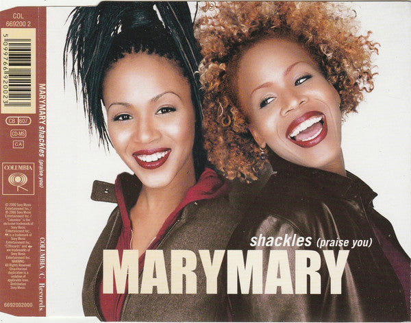 Mary Mary : Shackles (Praise You) (CD, Maxi)