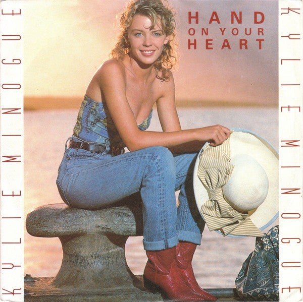 Kylie Minogue : Hand On Your Heart (7", Single)