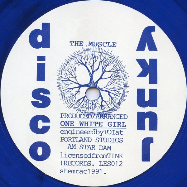 Various : Disco Junky (12", Blu)