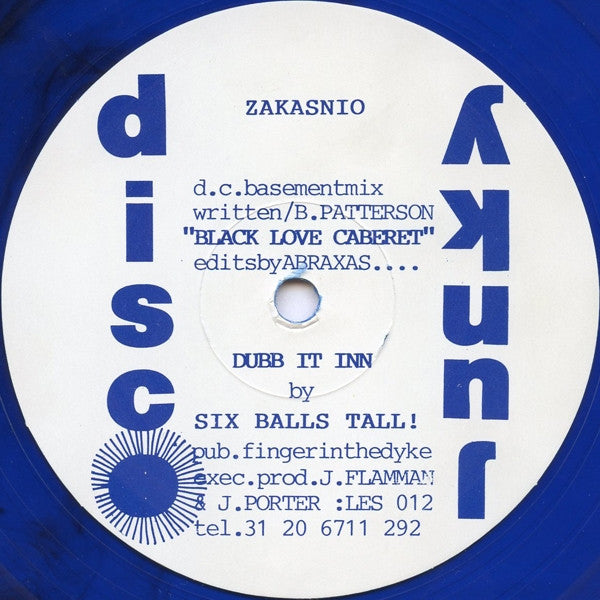 Various : Disco Junky (12", Blu)