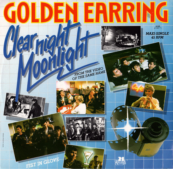 Golden Earring : Clear Night Moonlight (12", EP, Maxi)