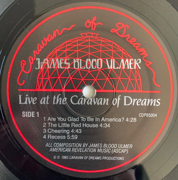 James Blood Ulmer : Live At The Caravan Of Dreams (LP, Album)