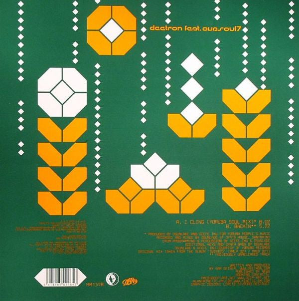 Deetron Feat. Ovasoul7 : I Cling Remix (12")