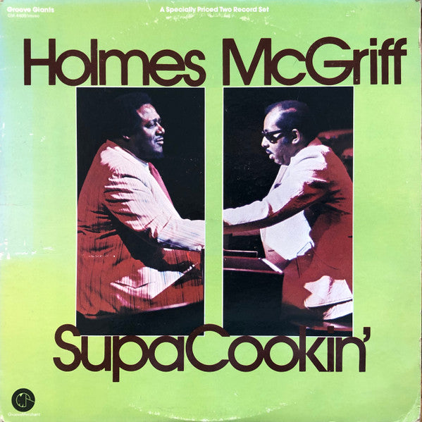 Richard "Groove" Holmes / Jimmy McGriff : Supa Cookin' (2xLP, Comp)