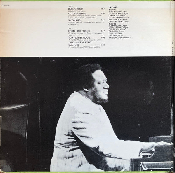 Richard "Groove" Holmes / Jimmy McGriff : Supa Cookin' (2xLP, Comp)