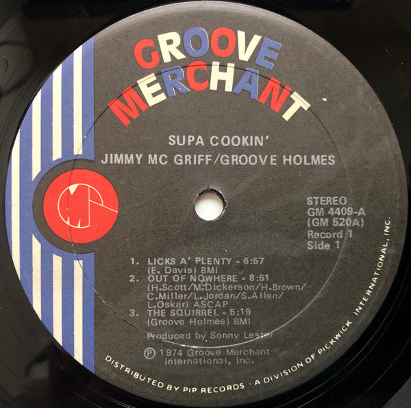 Richard "Groove" Holmes / Jimmy McGriff : Supa Cookin' (2xLP, Comp)