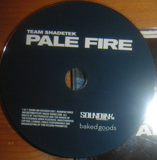 Team Shadetek : Pale Fire (CD, Album)